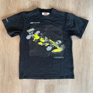 Men’s formula 1 racing Black T-Shirt